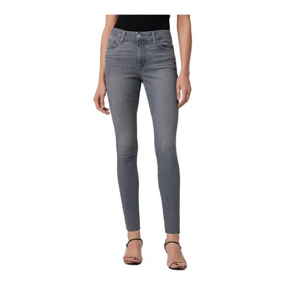 Joe's Jeans High Rise Curvy skinny ankle gray size 24 - Picture 1 of 7